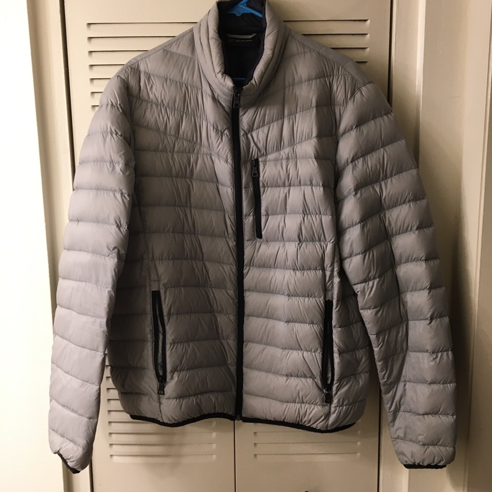 Men’s INC Puffer Jacket sz. L Gray